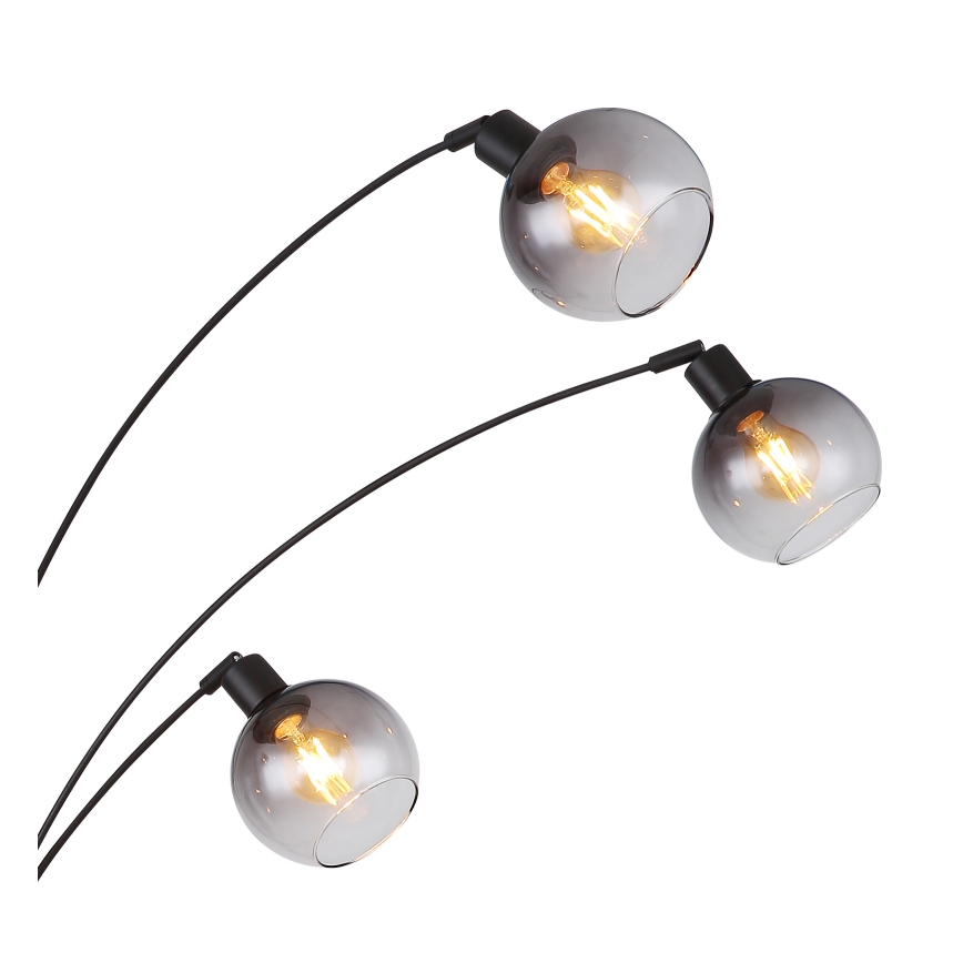 Globo - Toršeras 5xE27/40W/230V dūminis