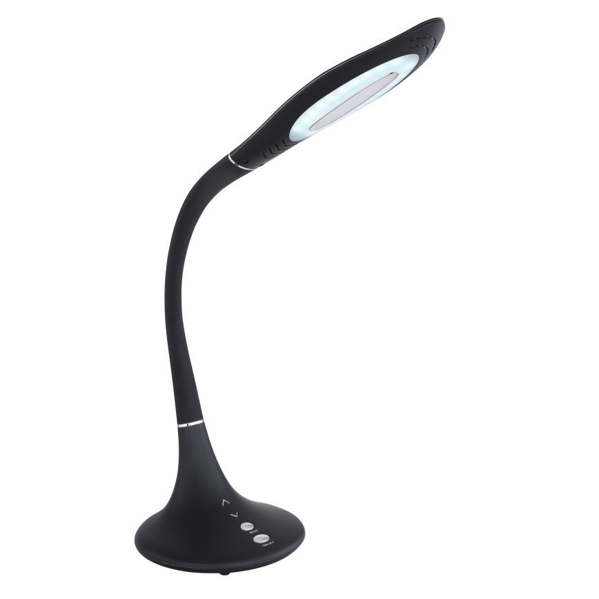 Globo - LED Pritemdomas jutiklinė lankstus Stalinis šviestuvas LED/9W/230V 3000/4500/6500K juoda