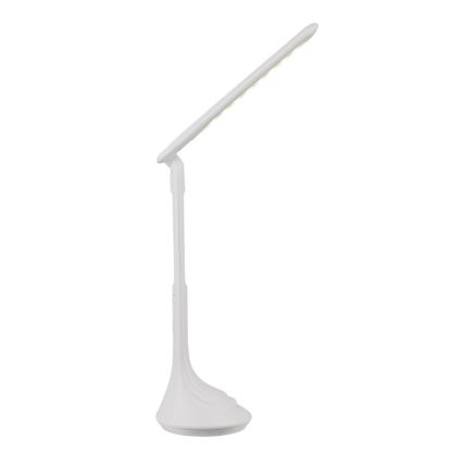 Globo - LED Pritemdomas įkraunamas stalinis šviestuvas su ekranas LED/4W/230V 2200 mAh balta