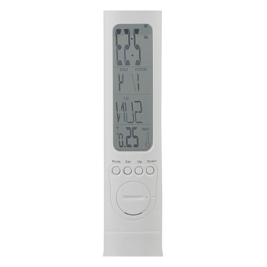 Globo - LED Pritemdomas įkraunamas stalinis šviestuvas su ekranas LED/4W/230V 2200 mAh balta
