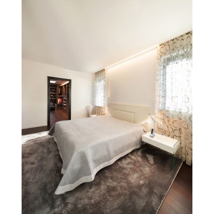 Globo - dimeriuojama jutiklinė stalinė lempa su ekranu LED/6,5W/230V 3000/4500/5800K balta