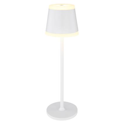Globo - LED Pritemdoma įkraunama jutiklinė stalinė lempa LED/4,6W/230V 1800 mAh USB IP54 balta