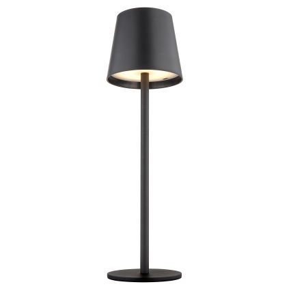 Globo - LED pritemdoma jutiklinė lauko lempa LED/3W/3,7V IP44 1800mAh + USB juoda
