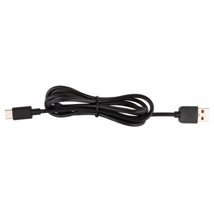 Globo - LED pritemdoma jutiklinė lauko lempa LED/3W/3,7V IP44 1800mAh + USB juoda