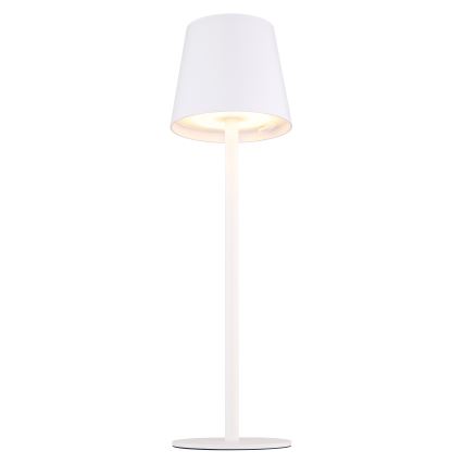 Globo - LED pritemdoma jutiklinė lauko lempa  LED/3W/3,7V IP44 1800 mAh USB balta