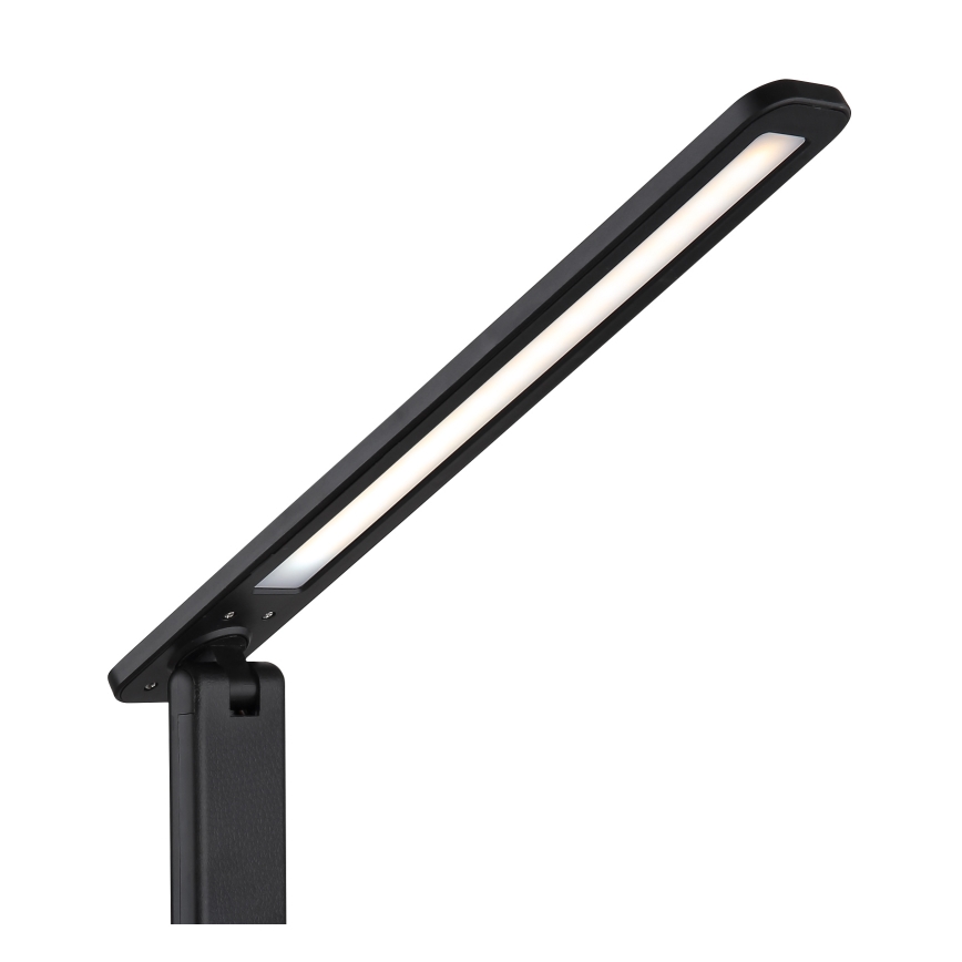 Globo - LED Jutiklinis pritemdomas įkraunamas Stalinis šviestuvas LED/5W/5V 2700/4000/6500K 1800 mAh juoda