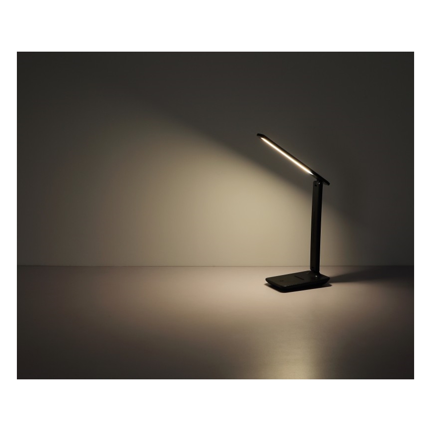 Globo - LED Jutiklinis pritemdomas įkraunamas Stalinis šviestuvas LED/5W/5V 2700/4000/6500K 1800 mAh juoda