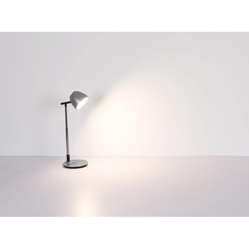 Globo - LED pritemdomas, liečiamas stalinis šviestuvas LED/7,5W/230V 3000K/4000K/6500K pilka