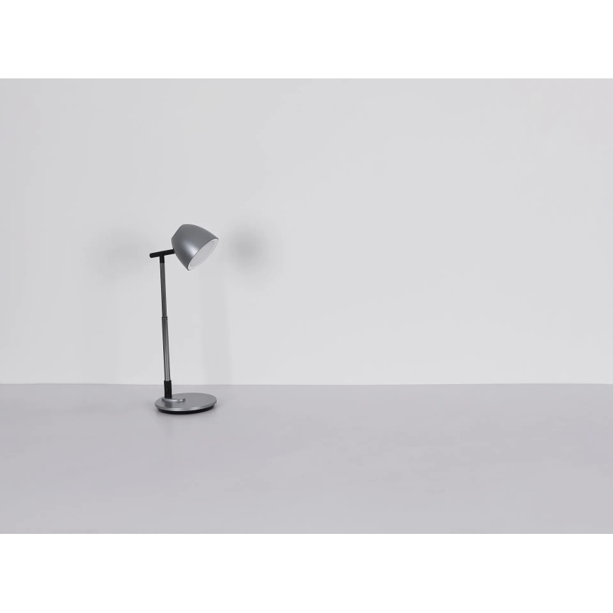 Globo - LED pritemdomas, liečiamas stalinis šviestuvas LED/7,5W/230V 3000K/4000K/6500K pilka