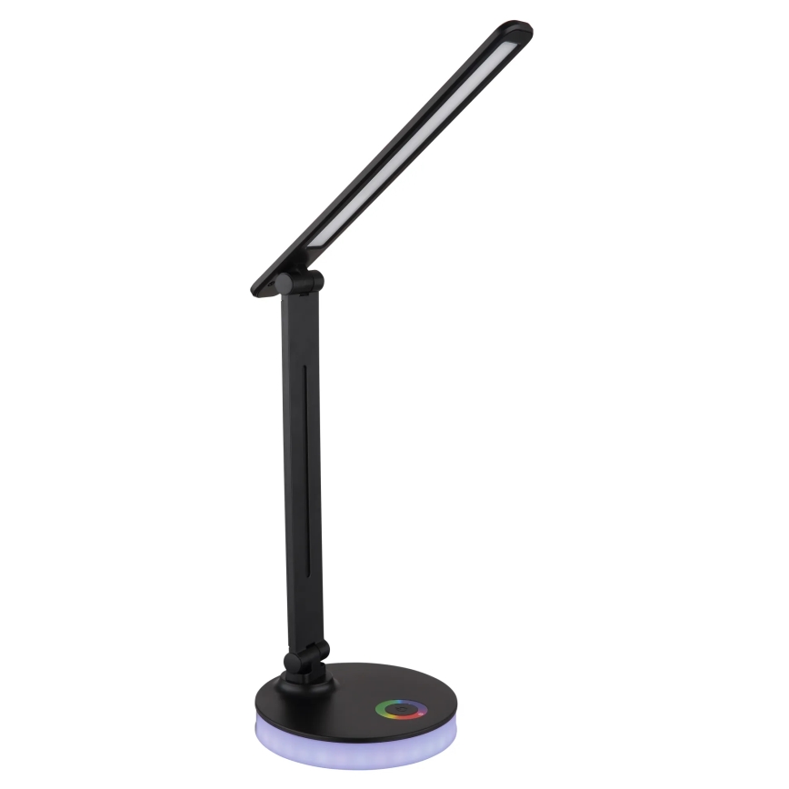 Globo - LED RGBW pritemdoma jutiklinė stalinė lempa LED/5W/230V + LED/2W 2700K/4000K/6500K juoda