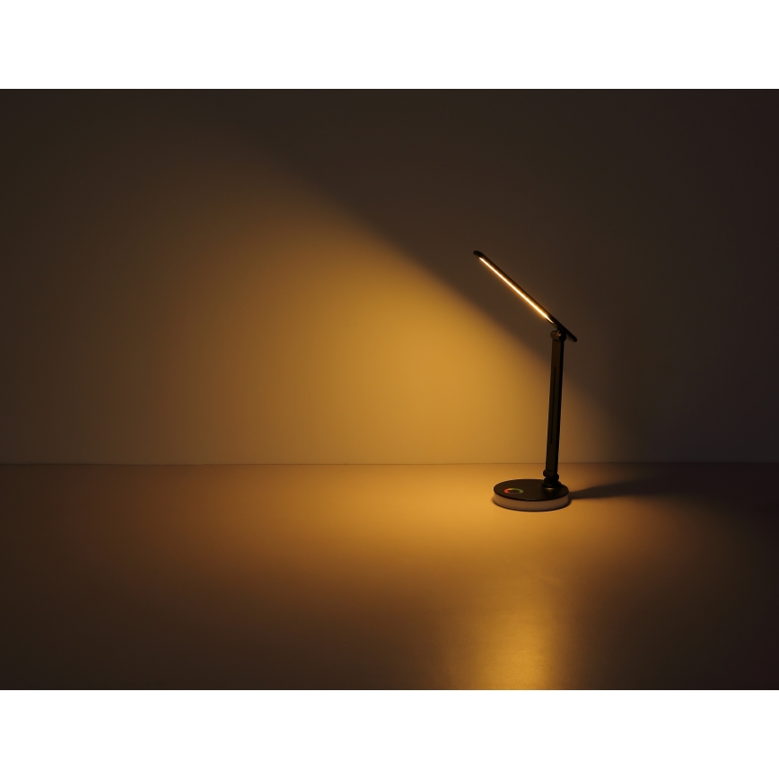 Globo - LED RGBW Reguliuojama jutiklinė stalinė lempa LED/5W/230V + LED/2W 2700K/4000K/6500K balta