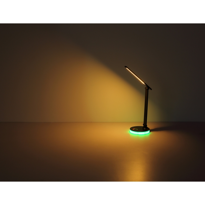 Globo - LED RGBW Reguliuojama jutiklinė stalinė lempa LED/5W/230V + LED/2W 2700K/4000K/6500K balta