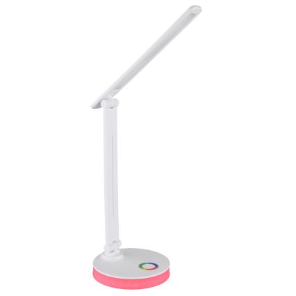 Globo - LED RGBW Reguliuojama jutiklinė stalinė lempa LED/5W/230V + LED/2W 2700K/4000K/6500K balta
