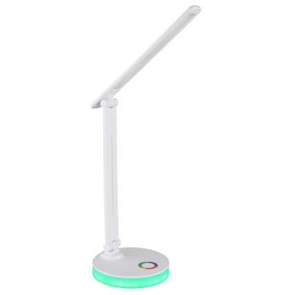 Globo - LED RGBW Reguliuojama jutiklinė stalinė lempa LED/5W/230V + LED/2W 2700K/4000K/6500K balta