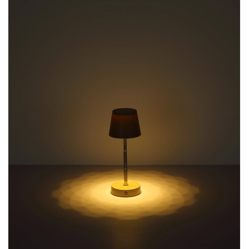 Globo - LED reguliuojama jutiklinė įkraunama stalinė lempa LED/1,2W/3V 1200 mAh