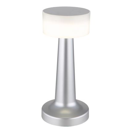 Globo - LED pritemdomas, liečiamas stalinis šviestuvas LED/1W/3,7V 2700K/4000K/6500K 800 mAh USB matinis chromas