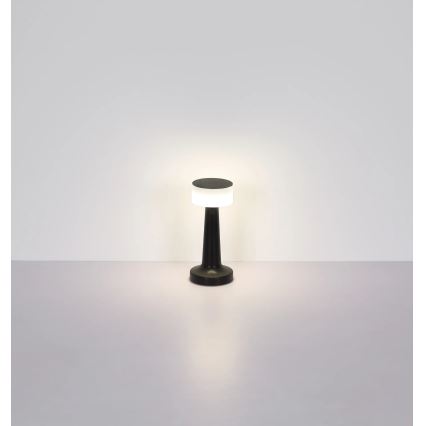 Globo - LED pritemdomas, liečiamas stalinis šviestuvas LED/1W/3,7V 2700K/4000K/6500K 800 mAh USB juoda