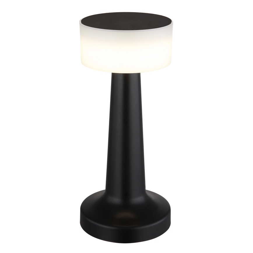Globo - LED pritemdomas, liečiamas stalinis šviestuvas LED/1W/3,7V 2700K/4000K/6500K 800 mAh USB juoda