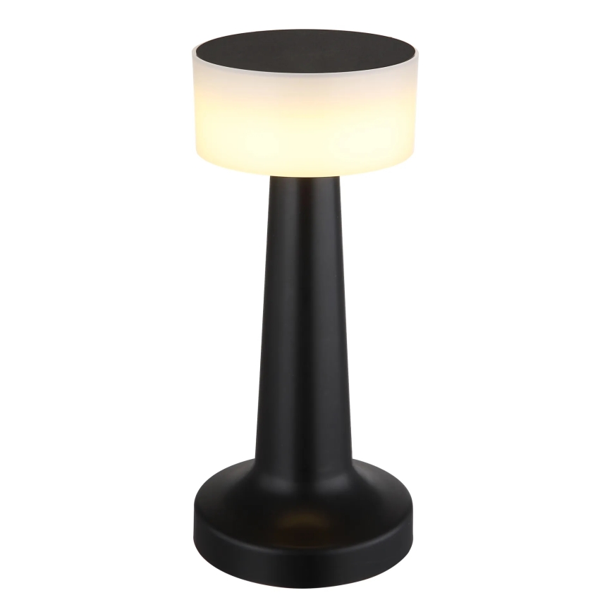 Globo - LED pritemdomas, liečiamas stalinis šviestuvas LED/1W/3,7V 2700K/4000K/6500K 800 mAh USB juoda