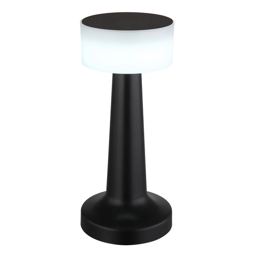 Globo - LED pritemdomas, liečiamas stalinis šviestuvas LED/1W/3,7V 2700K/4000K/6500K 800 mAh USB juoda