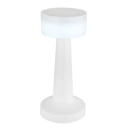 Globo - LED pritemdomas, liečiamas stalinis šviestuvas LED/1W/3,7V 2700K/4000K/6500K 800 mAh USB balta