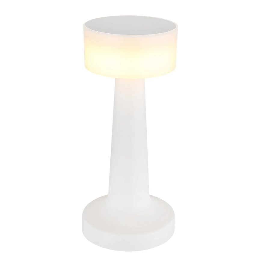 Globo - LED reguliuojama jutiklinė stalinė lempa LED/1W/3,7V 2700K/4000K/6500K 800 mAh USB balta