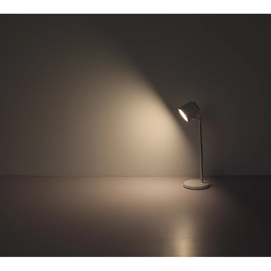 Globo - LED pritemdomas, liečiamas stalinis šviestuvas 4in1 LED/6W/3,7V 3000K/4000K/6500K 1500 mAh USB balta