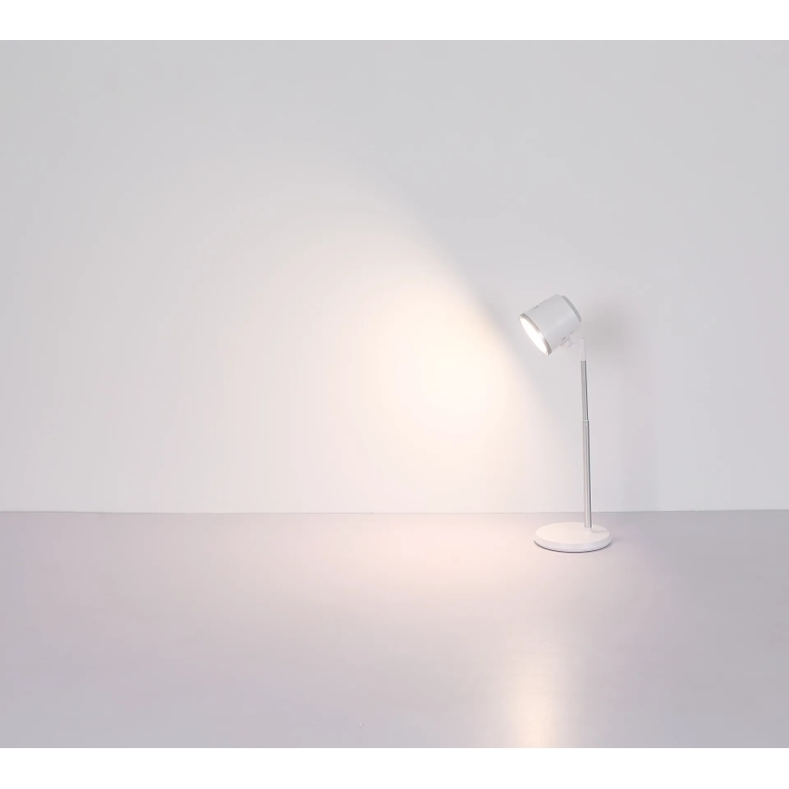 Globo - LED pritemdomas, liečiamas stalinis šviestuvas 4in1 LED/6W/3,7V 3000K/4000K/6500K 1500 mAh USB balta