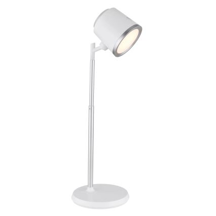 Globo - LED pritemdomas, liečiamas stalinis šviestuvas 4in1 LED/6W/3,7V 3000K/4000K/6500K 1500 mAh USB balta