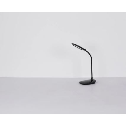 Globo - LED pritemdomas, liečiamas stalinis šviestuvas LED/9W/230V 3000K/4000K/6500K CRI 90 juoda