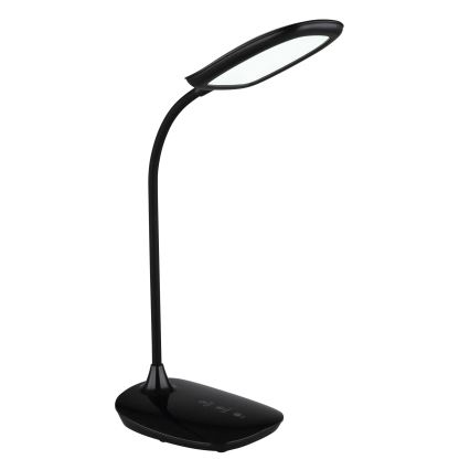 Globo - LED pritemdomas, liečiamas stalinis šviestuvas LED/9W/230V 3000K/4000K/6500K CRI 90 juoda