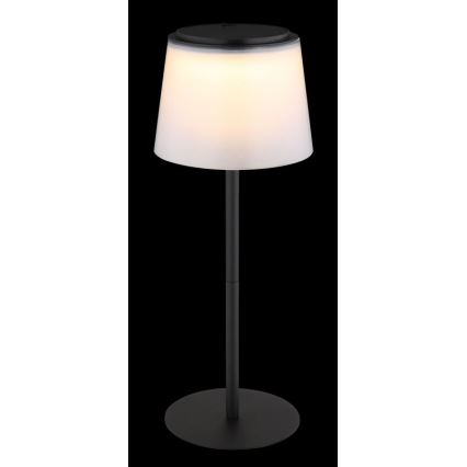 Globo - LED Pritemdomas jutiklinė lauko Stalinis šviestuvas LED/1,8W/5V IP44 1800 mAh juoda/balta