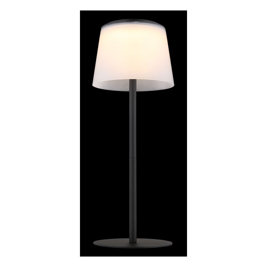 Globo - LED Pritemdomas jutiklinė lauko Stalinis šviestuvas LED/1,8W/5V IP44 1800 mAh juoda/balta