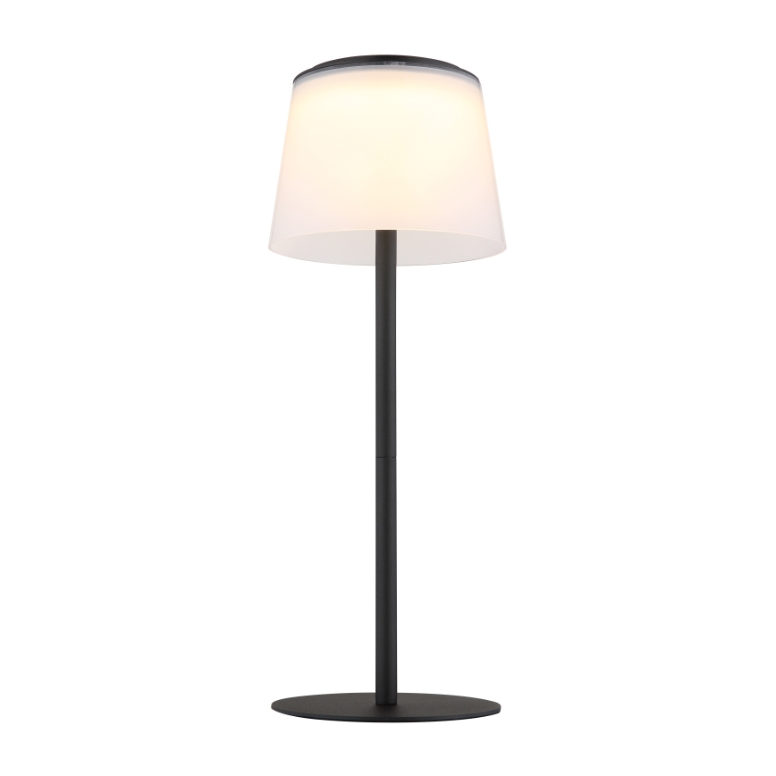 Globo - LED Pritemdomas jutiklinė lauko Stalinis šviestuvas LED/1,8W/5V IP44 1800 mAh juoda/balta