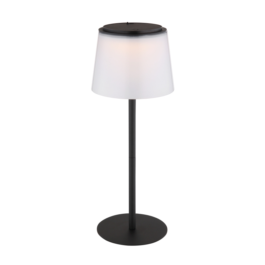 Globo - LED Pritemdomas jutiklinė lauko Stalinis šviestuvas LED/1,8W/5V IP44 1800 mAh juoda/balta