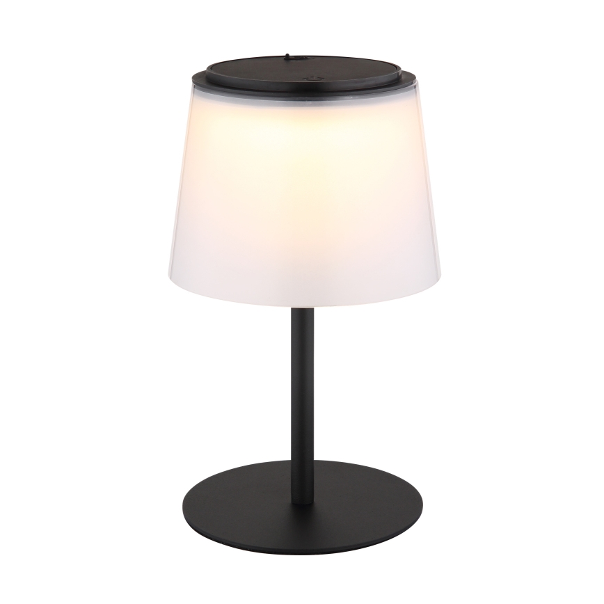 Globo - LED Pritemdomas jutiklinė lauko Stalinis šviestuvas LED/1,8W/5V IP44 1800 mAh juoda/balta