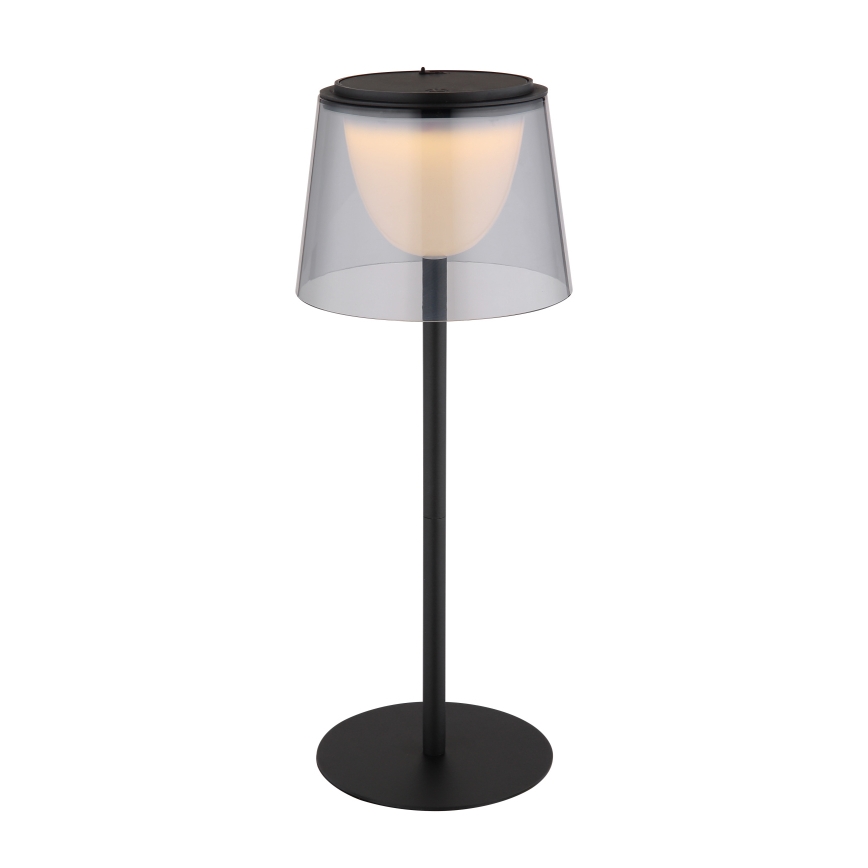 Globo - LED Pritemdomas jutiklinė lauko Stalinis šviestuvas LED/1,8W/5V IP44 1800 mAh juoda/dūminis