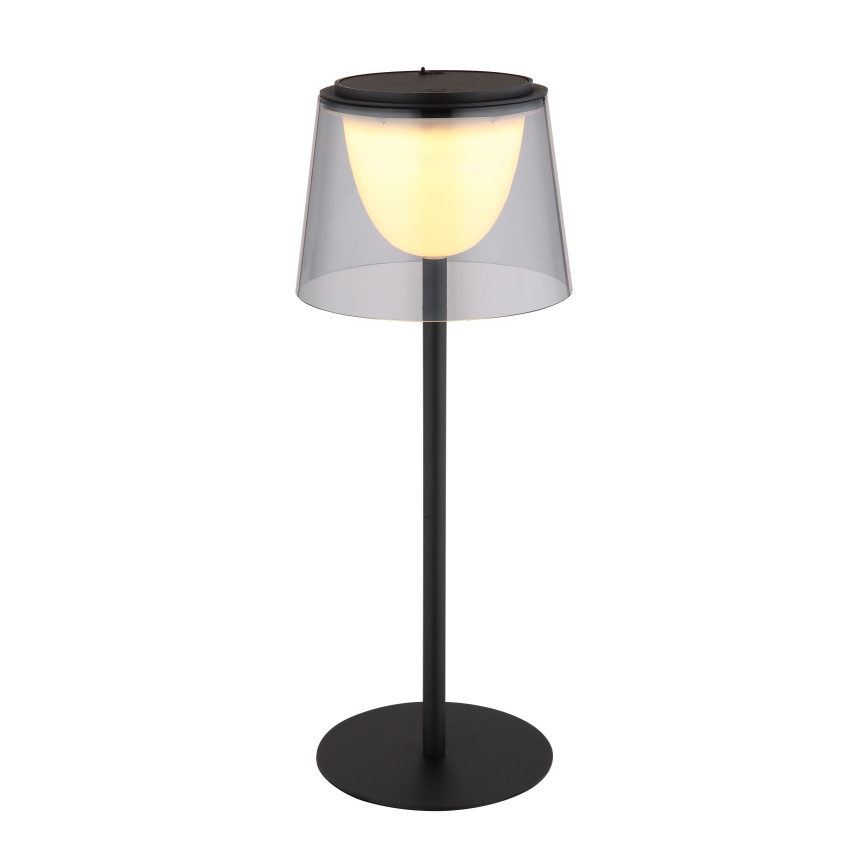 Globo - LED Pritemdomas jutiklinė lauko Stalinis šviestuvas LED/1,8W/5V IP44 1800 mAh juoda/dūminis