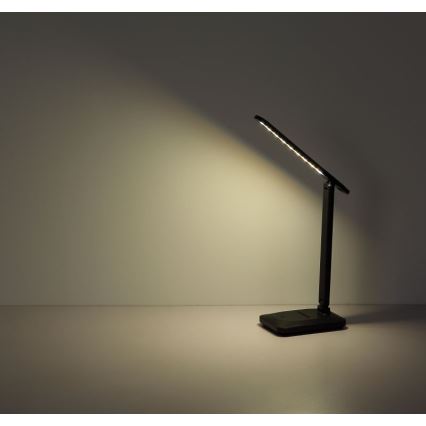 Globo - LED pritemdomas, liečiamas stalinis šviestuvas LED/3W/5V 2800/4000/6500K 1800 mAh juoda