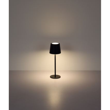 Globo - LED Pritemdomas lauko jutiklinė Stalinis šviestuvas LED/2W/5V 3000/4000/6000K 2200 mAh IP44 juoda