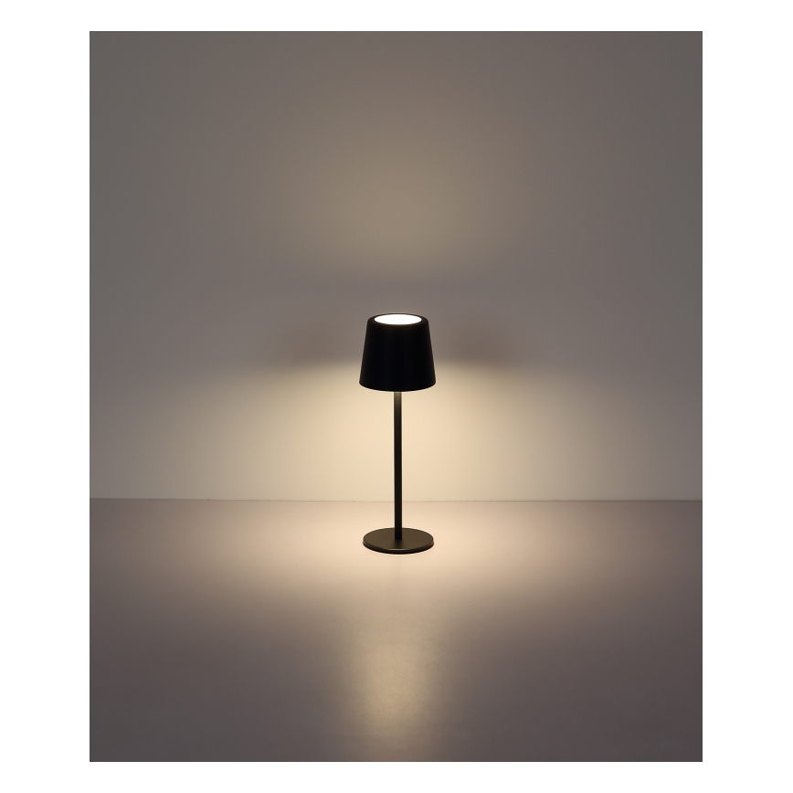 Globo - LED Pritemdomas lauko jutiklinė Stalinis šviestuvas LED/2W/5V 3000/4000/6000K 2200 mAh IP44 juoda