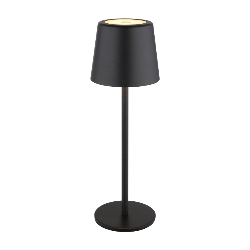 Globo - LED Pritemdomas lauko jutiklinė Stalinis šviestuvas LED/2W/5V 3000/4000/6000K 2200 mAh IP44 juoda