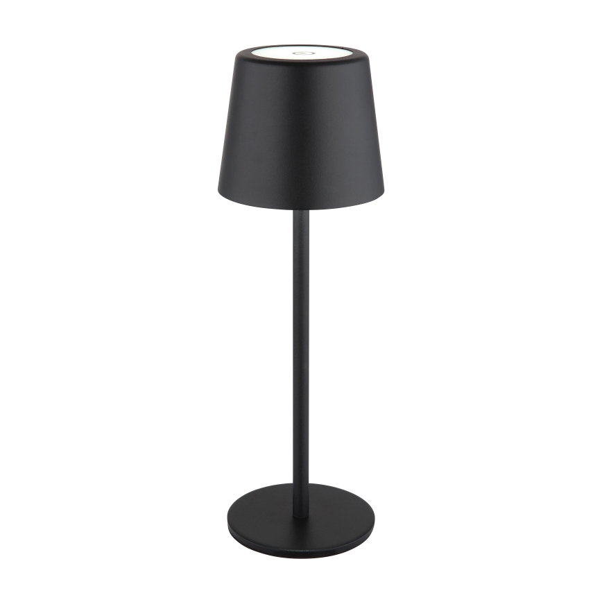 Globo - LED Pritemdomas lauko jutiklinė Stalinis šviestuvas LED/2W/5V 3000/4000/6000K 2200 mAh IP44 juoda