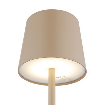 Globo - LED Pritemdomas lauko jutiklinė Stalinis šviestuvas LED/2W/5V 3000/4000/6000K 2200 mAh IP44 kreminė