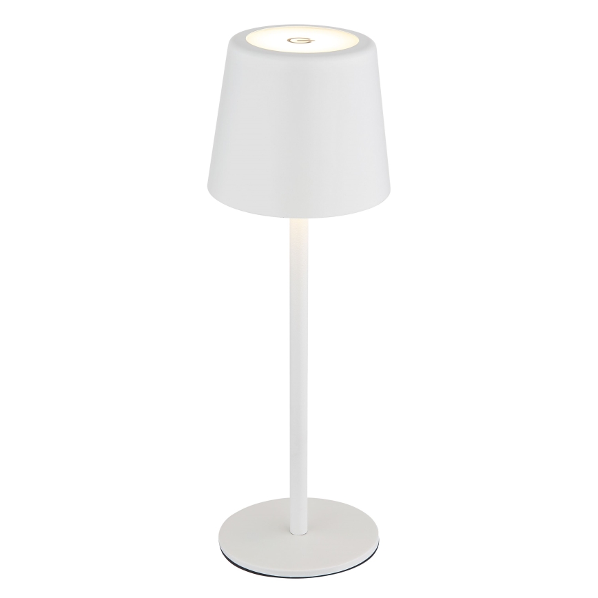 Globo - LED Pritemdomas lauko jutiklinė Stalinis šviestuvas LED/2W/5V 3000/4000/6000K 2200 mAh IP44 balta