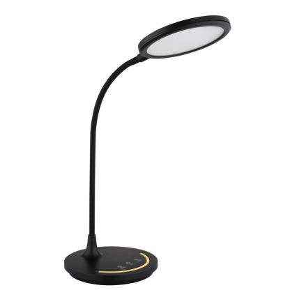 Globo - LED Pritemdomas lankstus jutiklinė Stalinis šviestuvas LED/12W/230V 3000/4000/6500K CRI 90 juoda