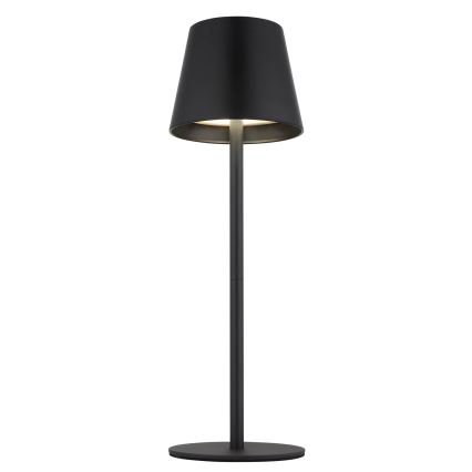 Globo - reguliuojama jutiklinė įkraunama lauko stalinė LED lempa 3 viename LED/3W/5V 3000/4000/5000K IP54 1800 mAh juoda