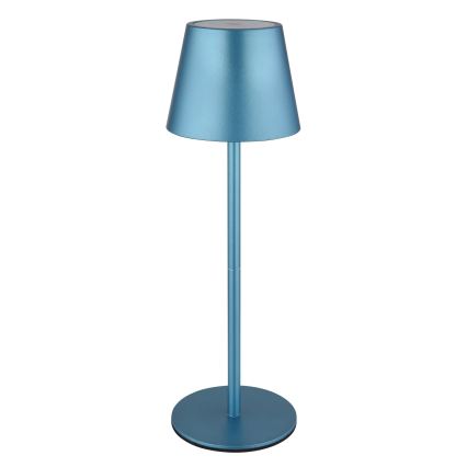 Globo - LED reguliuojama jutiklinė įkraunama lauko stalinė lempa 3 viename LED/3W/5V 3000/4000/5000K IP54 1800 mAh mėlyna
