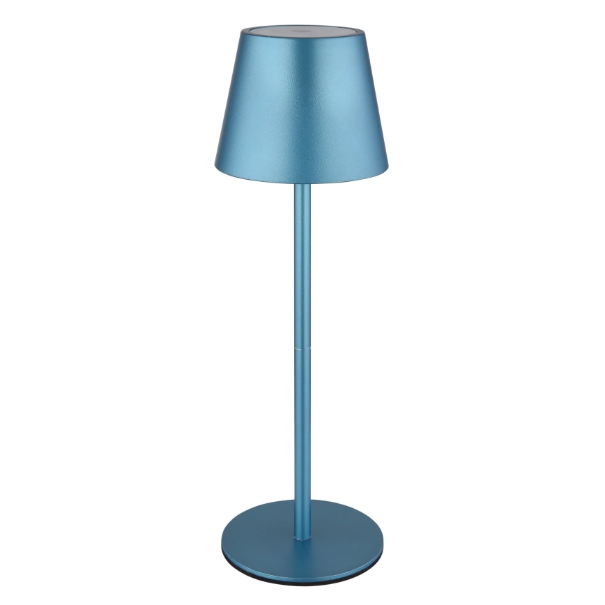 Globo - LED reguliuojama jutiklinė įkraunama lauko stalinė lempa 3 viename LED/3W/5V 3000/4000/5000K IP54 1800 mAh mėlyna