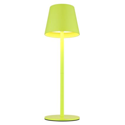 Globo - LED reguliuojama, lietimu valdoma įkraunama lauko stalo lempa 3in1 LED/3W/5V 3000/4000/5000K IP54 1800 mAh žalia